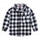 Thumbnail: Boys Long Sleeve Classic Plaid Lapel Shirts 