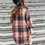 Thumbnail: Fashion Baby Girl Plaid Shirt Cotton Warm Shirt Thick Loose 
