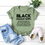 Thumbnail: T-shirt Black Mixed with Shirt Melanin