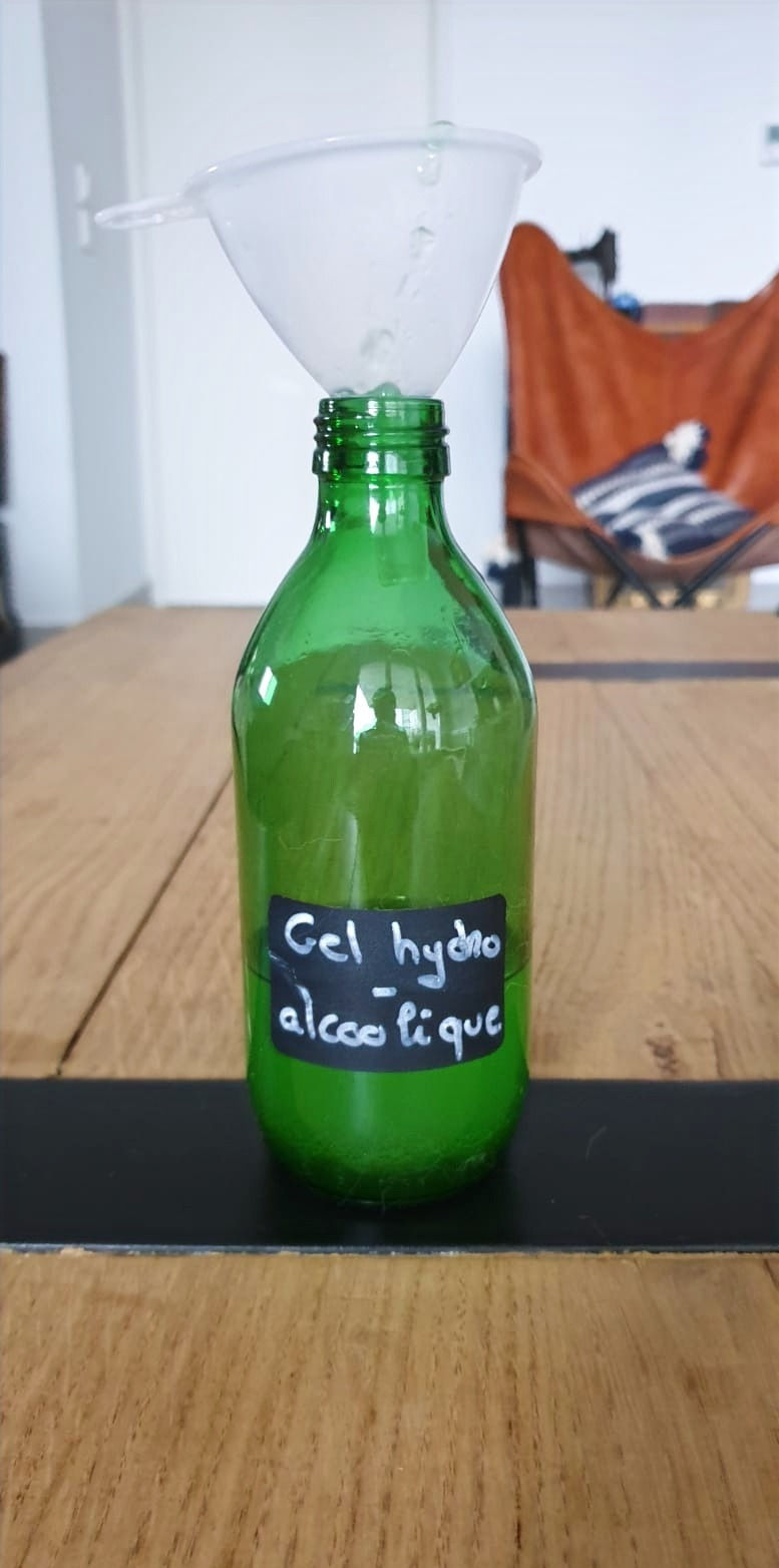 Gel hydroalcoolique