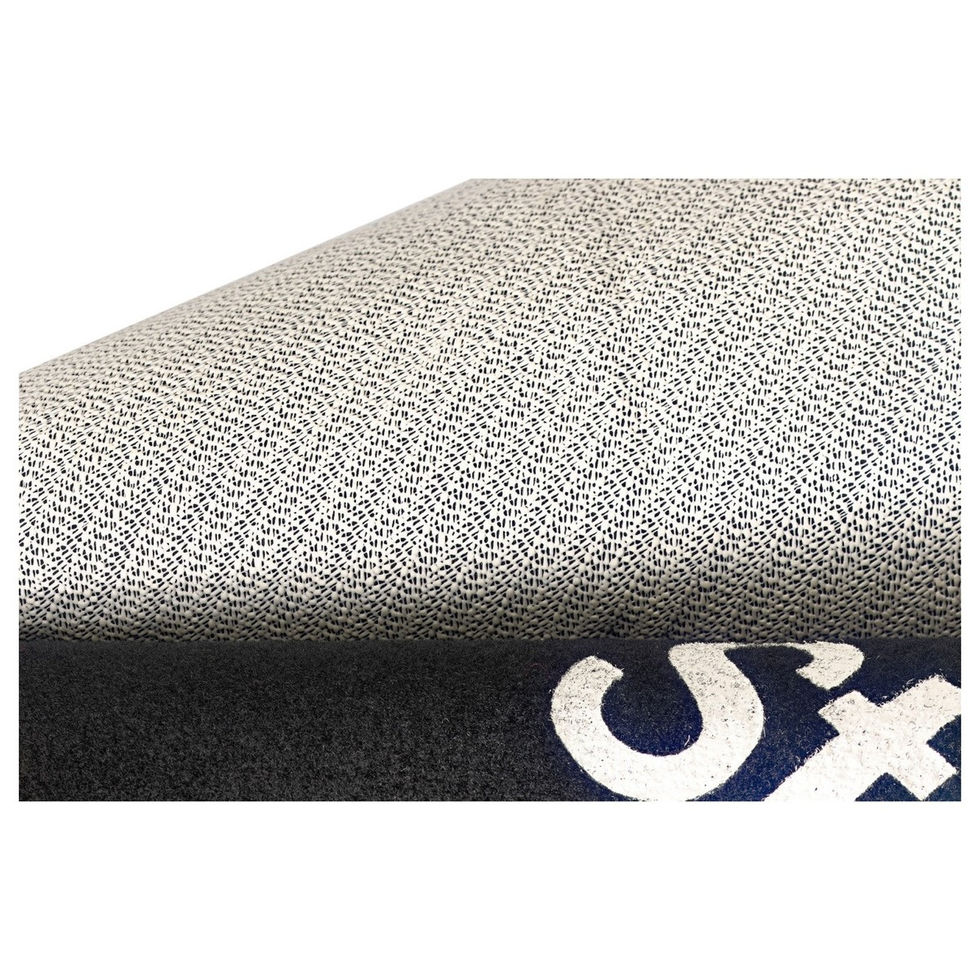 Image of Stagg Professional Drum Carpet close up view of bottom