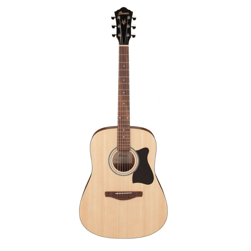 Image of Ibanez V40 Acoustic Guitar - Open Pore Natural front view