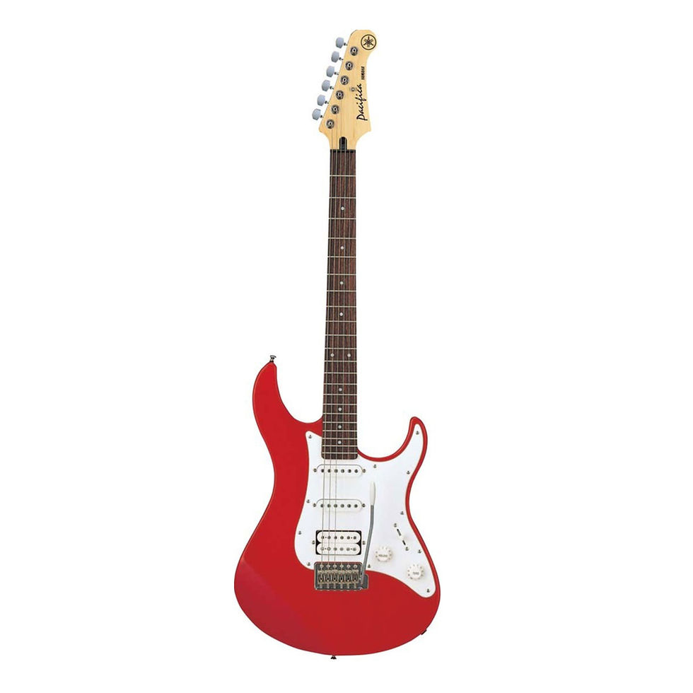 Image of Yamaha Pacifica 112J II Electric Guitar – Red Metallic front view