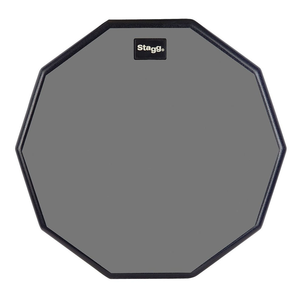Image of Stagg 12" Drum Practice Pad top view