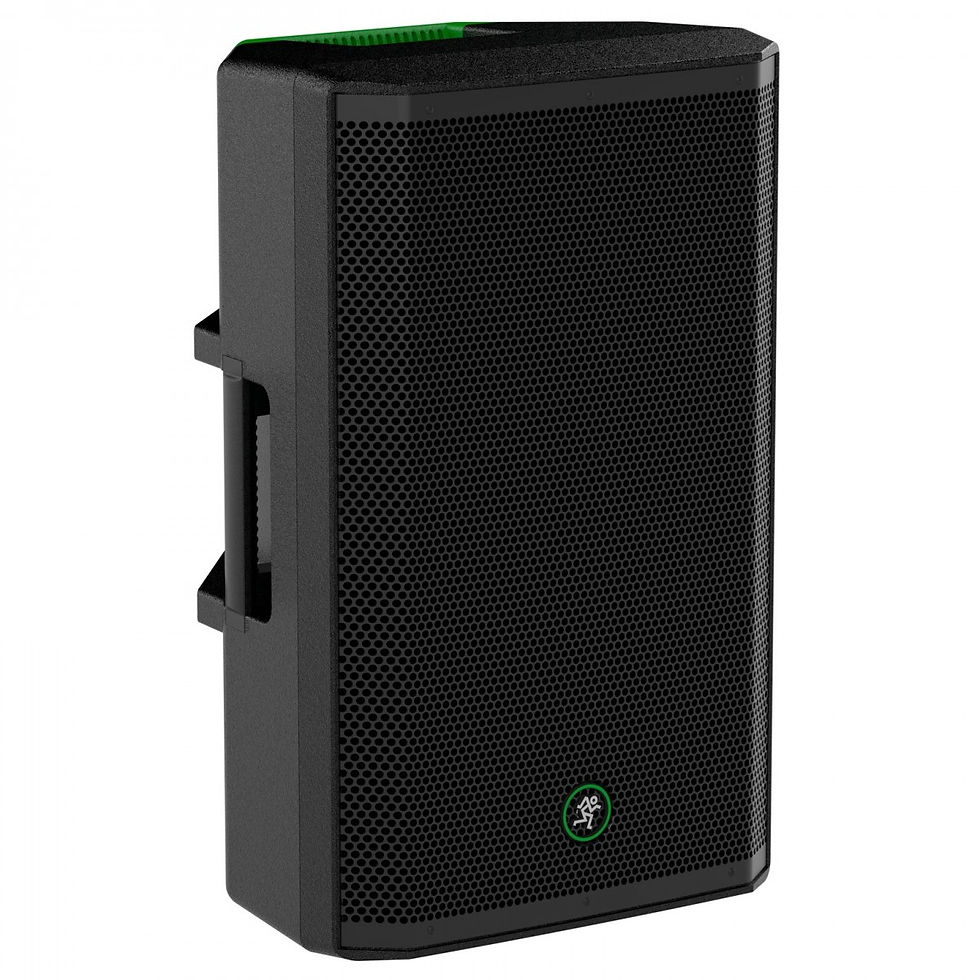 Image of Mackie Thrash215 15" Active PA Speaker front view at slight angle