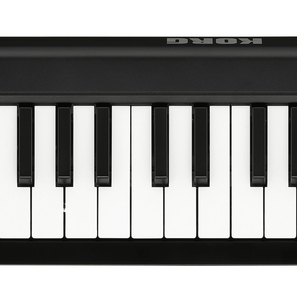 Image of Korg microKEY-2 AIR 37-Key Bluetooth MIDI Keyboard top middle view
