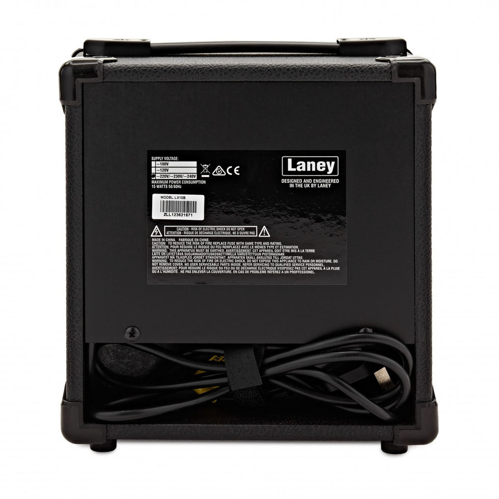 Image of Laney LX10B Bass Combo Amp back view