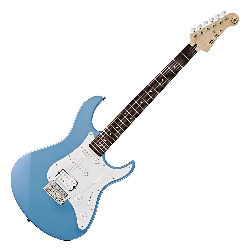 Image of Yamaha Pacifica 112J II Electric Guitar - Lake Placid Blue front view at 45 degrees