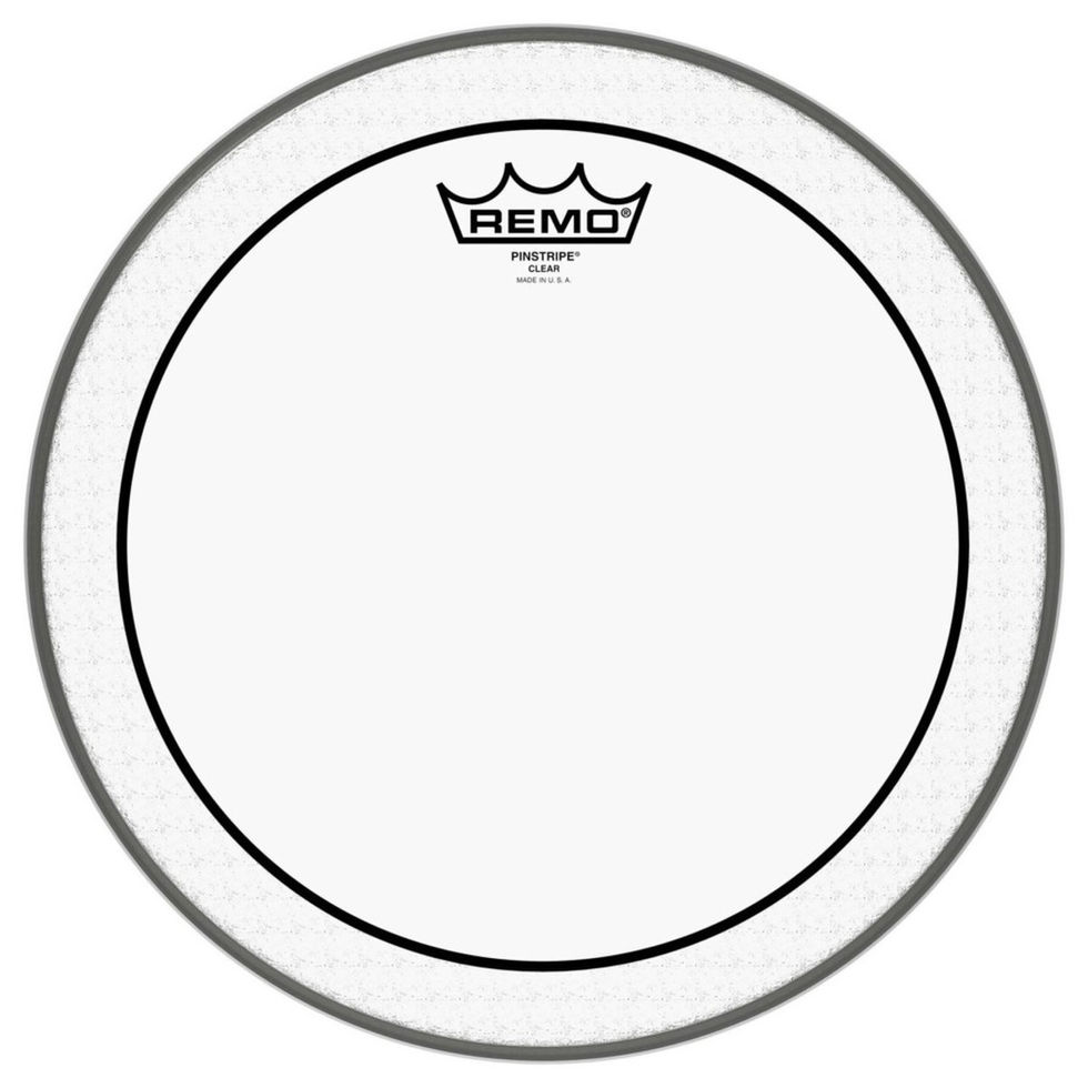 Image of Remo 14" Pinstripe Clear Drum Head top view