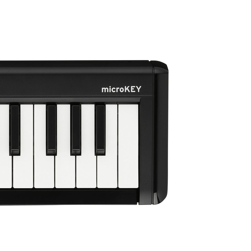 Image of Korg microKEY 2 37 Key USB MIDI Keyboard top right view