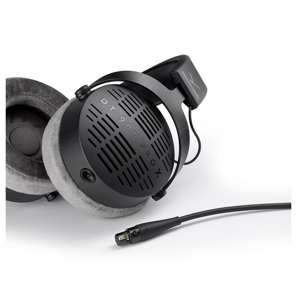 Image of Beyerdynamic DT 900 Pro X Open-Back Headphones - 48 Ohm detailed side view