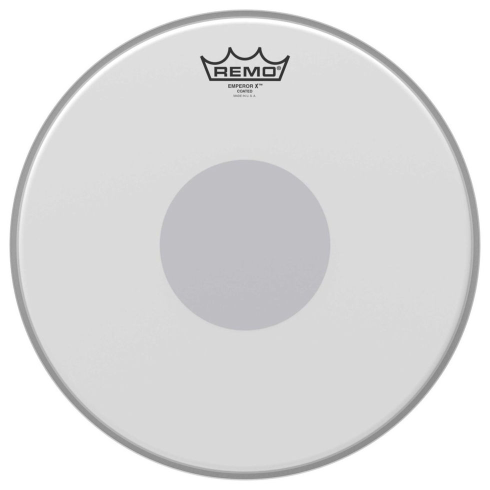 Image of Remo 14" Emperor X Coated Drum Head top view