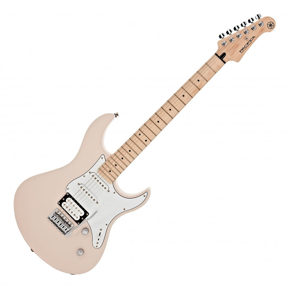 Image of Yamaha Pacifica 112VM II Electric Guitar - Sonic Pink front view at 45 degrees