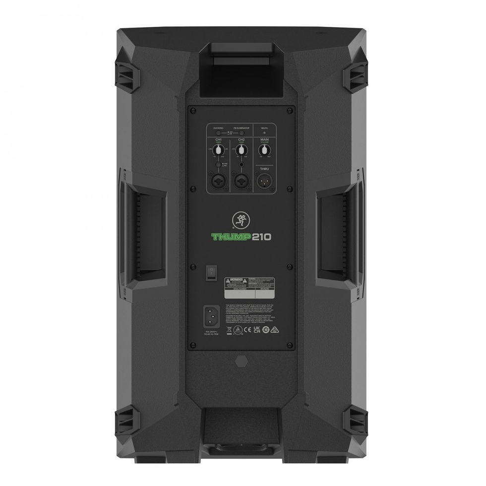 Image of Mackie Thump210 10" Active PA Speaker back view