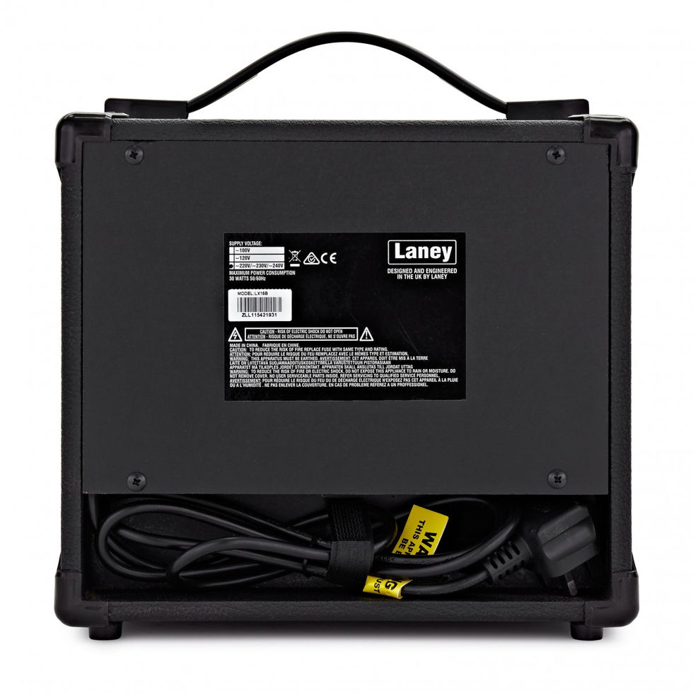 Image of Laney LX15B 15W Bass Combo back view