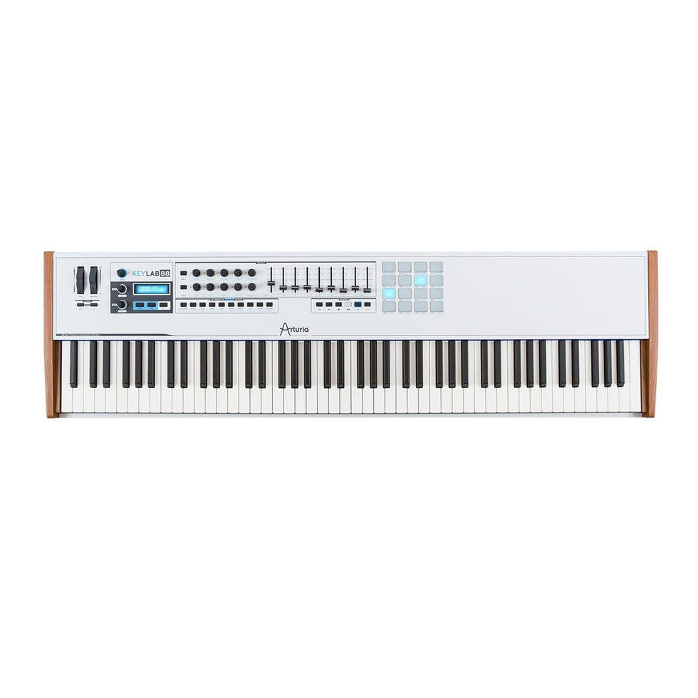 Image of Arturia KeyLab 88 Mk1 Fully-Weighted MIDI Keyboard top view