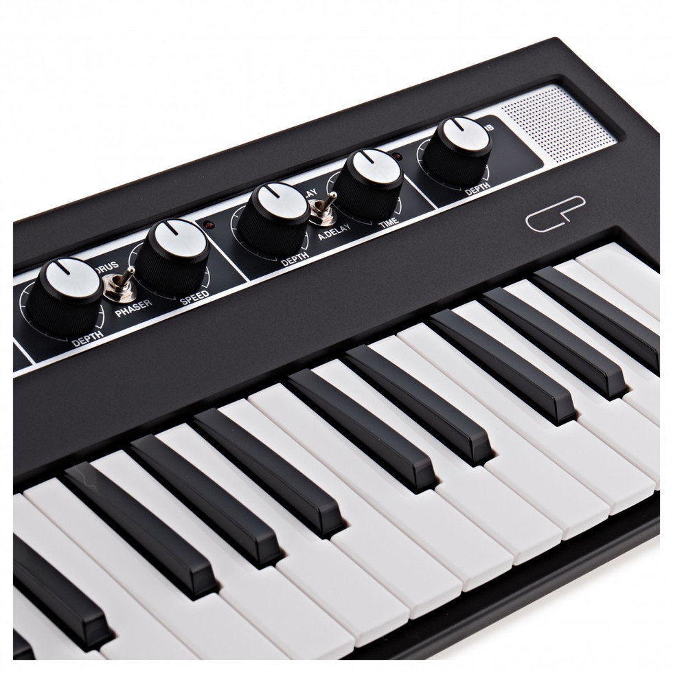 Image of Yamaha Reface CP Stage Electric Piano Synth front angled view right detail