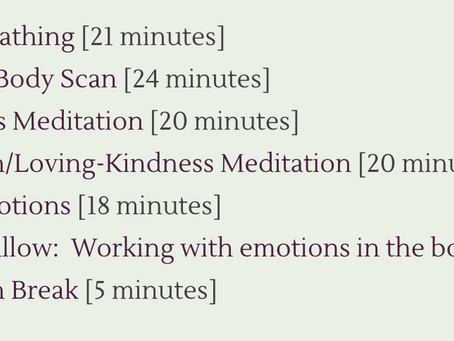 Guided Meditations by Dr. Kristin Neff