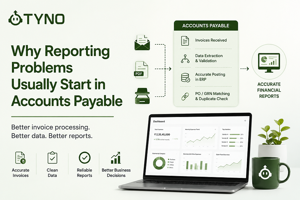 Why Reporting Problems Usually Start in Accounts Payable