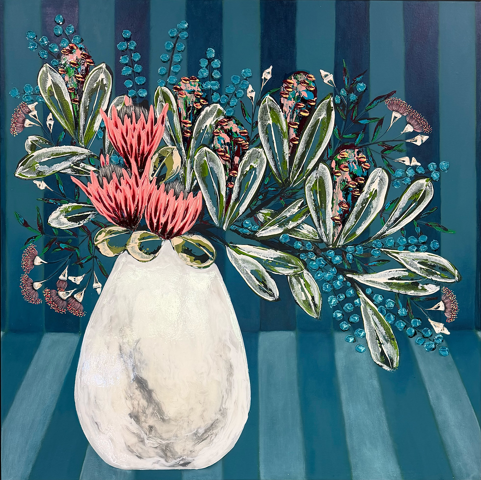 Thumbnail: Blooms in Blue
