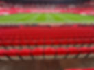 spectator seats in football stadium