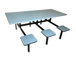 Mesa Refeitorio 6 lugares
