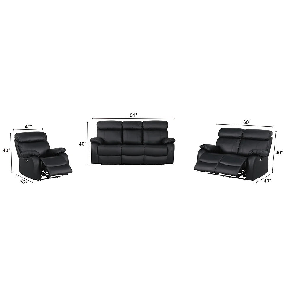 Thumbnail: Power Recliner Sofa MR2041W 