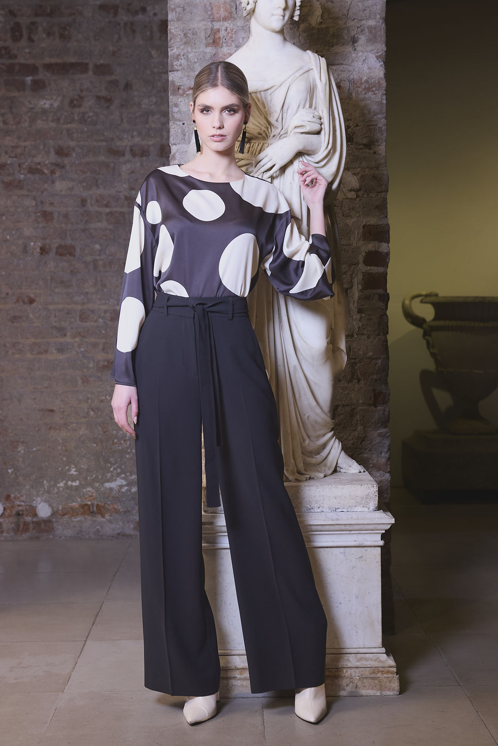 Thumbnail: Kate Cooper Spot round neck top 112