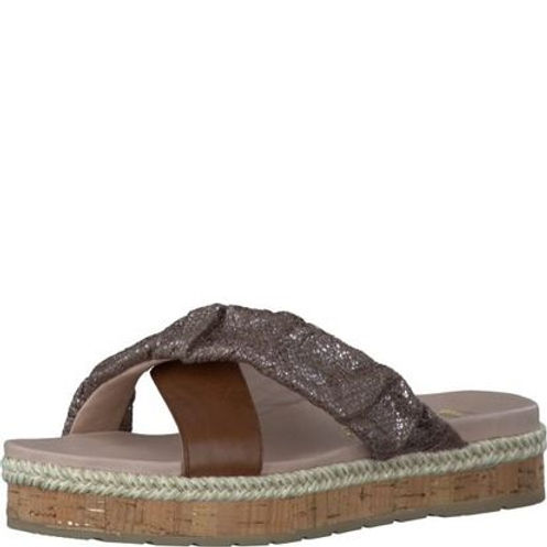 Jana Cognac  Comb Flip Flop
