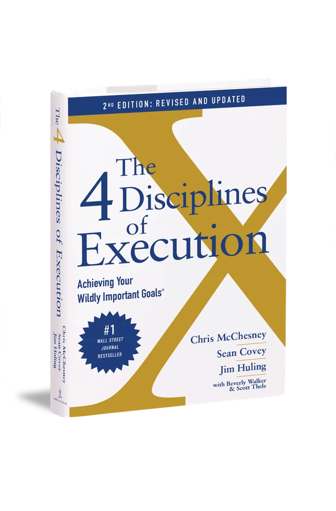 The 4 Disciplines of Execution, second edition book cover