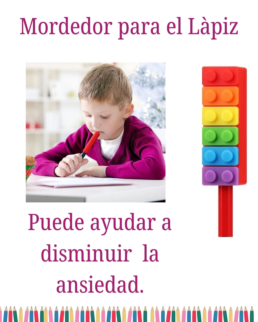 Mordedor para el lápiz