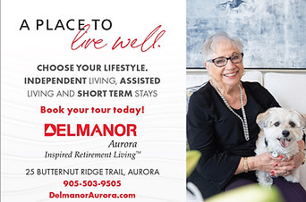 Delmanor Aurora Advert - Fun After 55 Newsletter (December 2024)