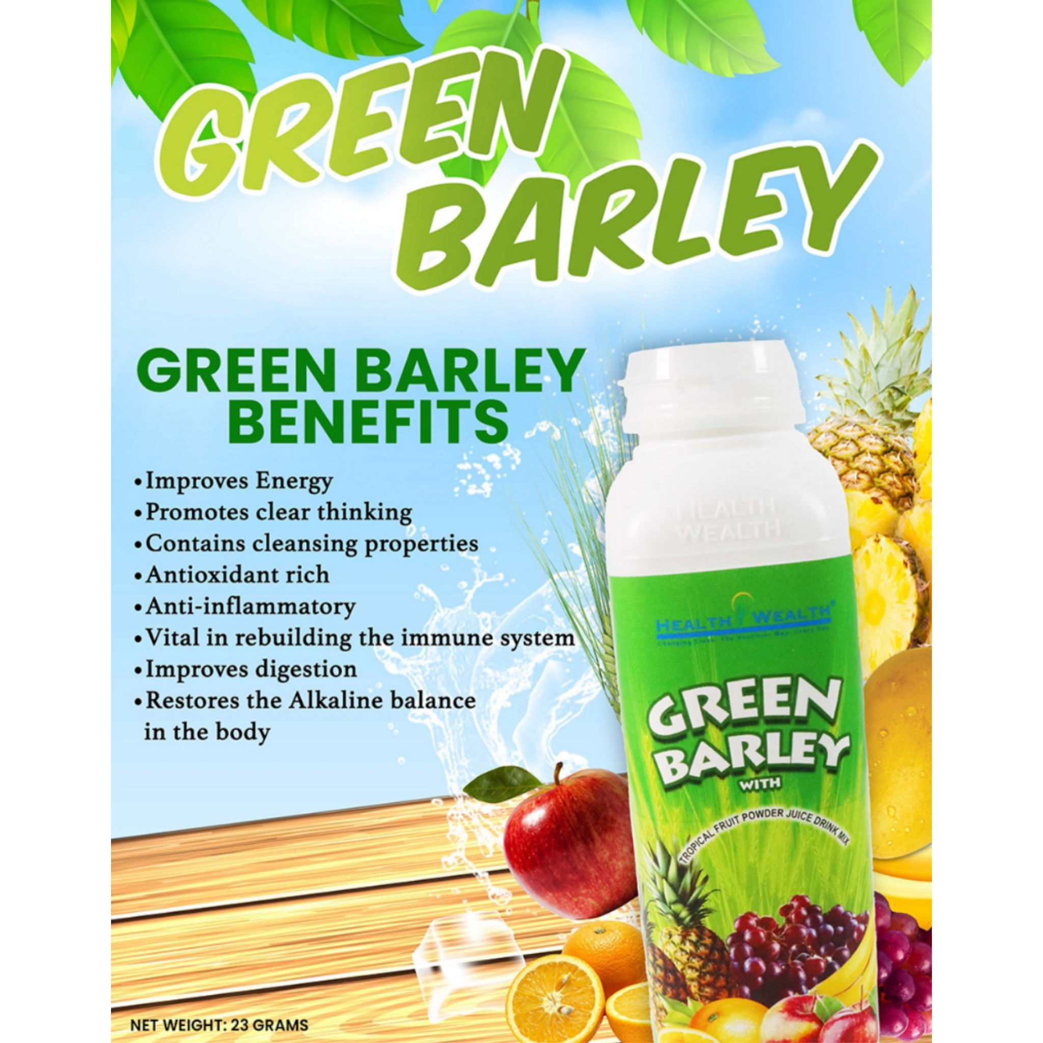 Green Barley Tropical