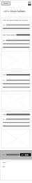 Dit is een weergave van de wireframes onze helden mobiel van stichting honden campus