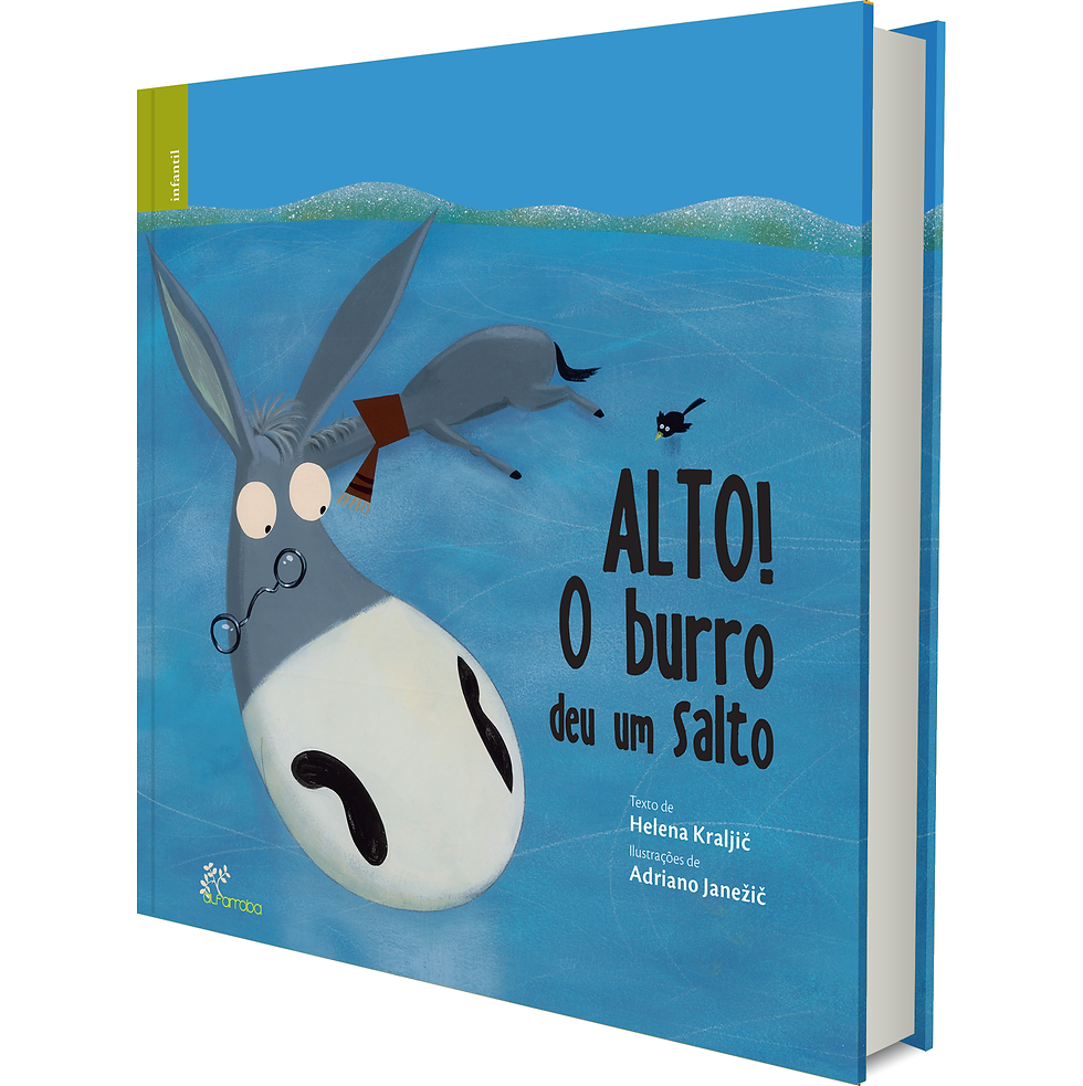 Alto! O burro deu um salto