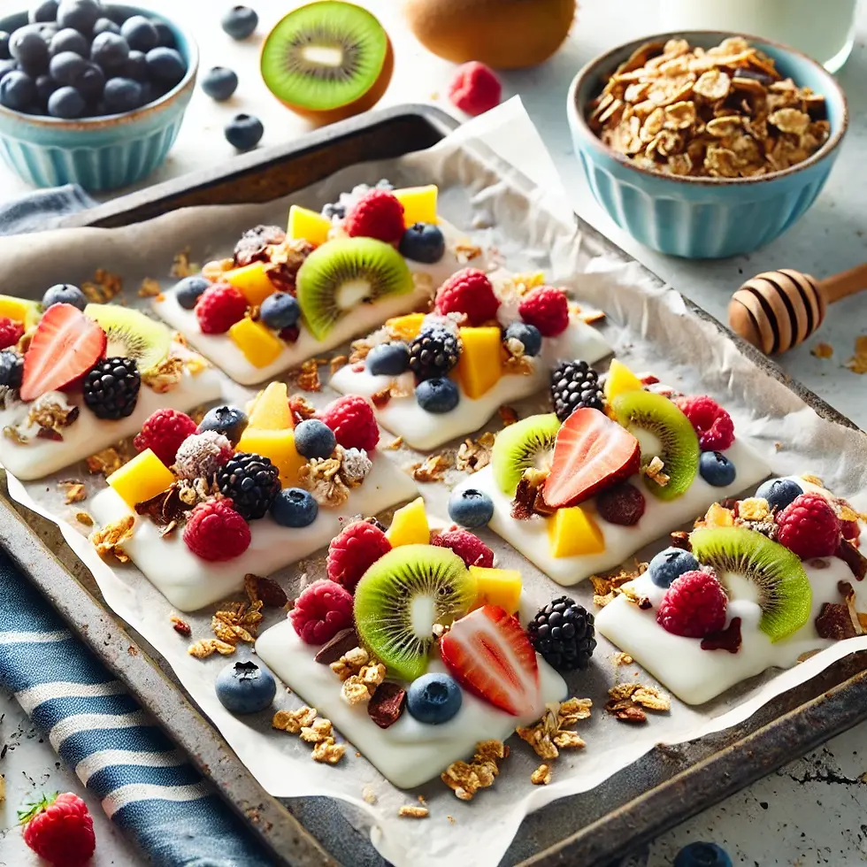 Frozen Yogurt Bark
