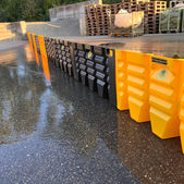 Floodfence Wassersperre vogt tools Schweiz I Individueller Hochwasserschutz