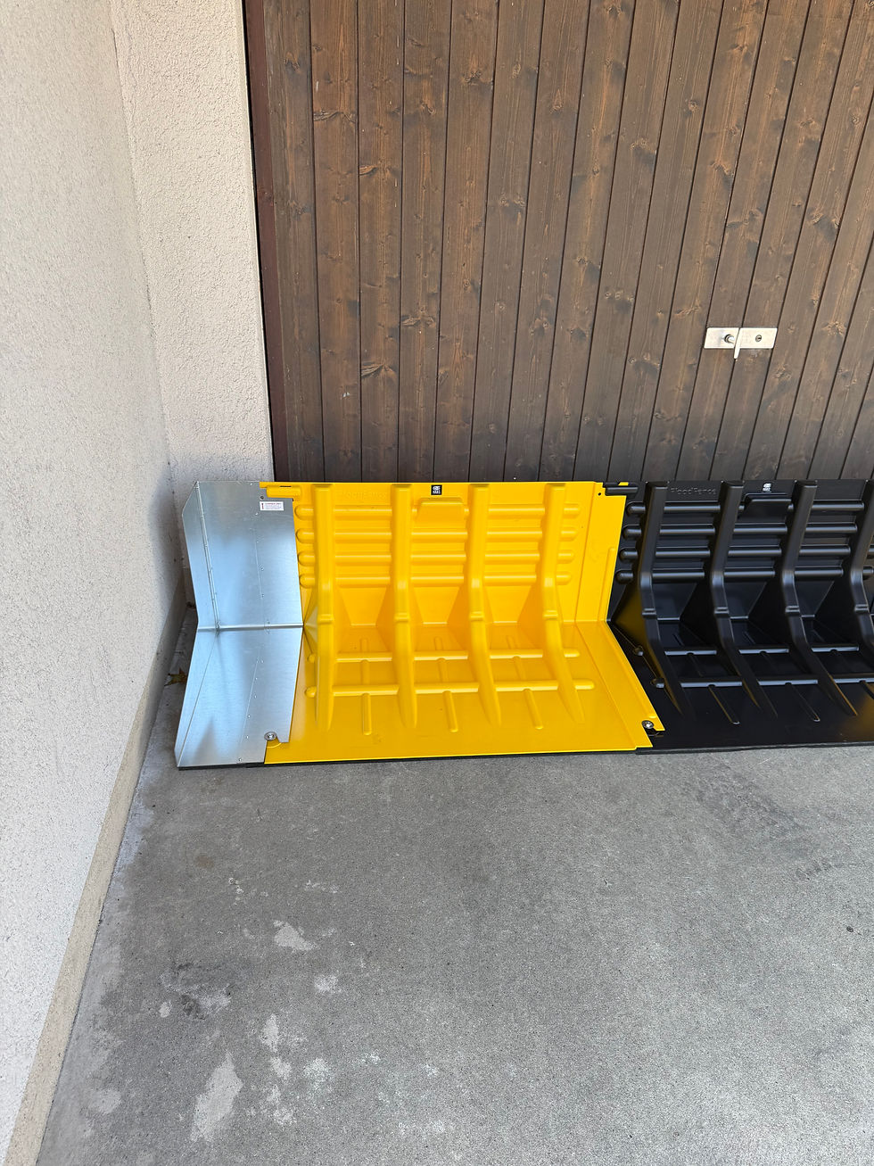 Miniaturbild: Home-Kit FLOODFENCE-Wassersperre mit Wandanschlüssen I Höhe 45 cm