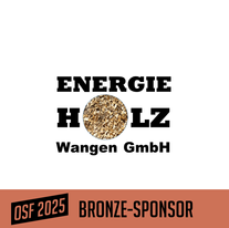 BRONZE Sponsor OSF 2025 I Energieholz Wangen GmbH
