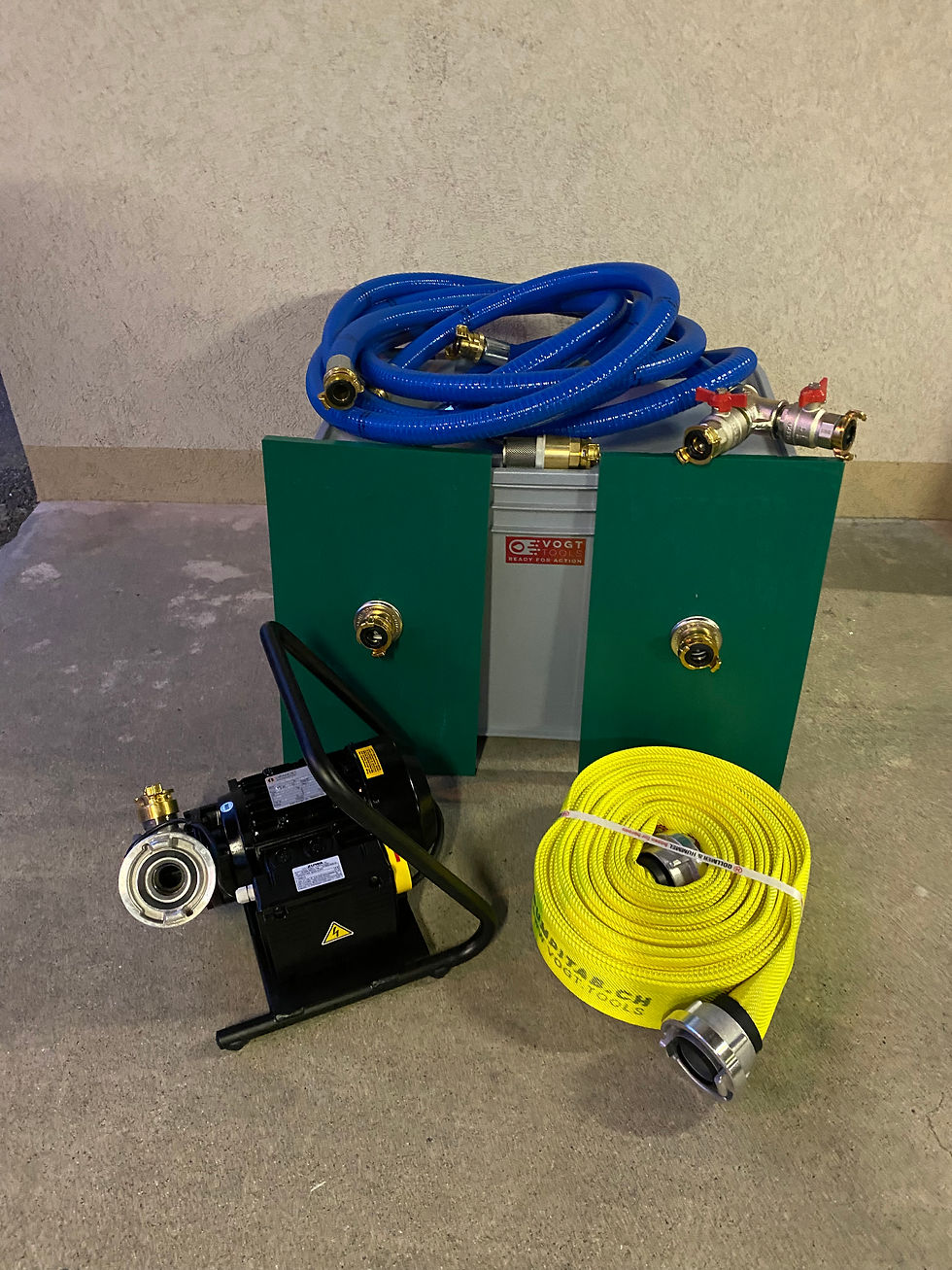 Miniaturbild: Flachsaugset HQ 5.8 Pro mit 2 Flachsaugmatten - 5'800 l/h