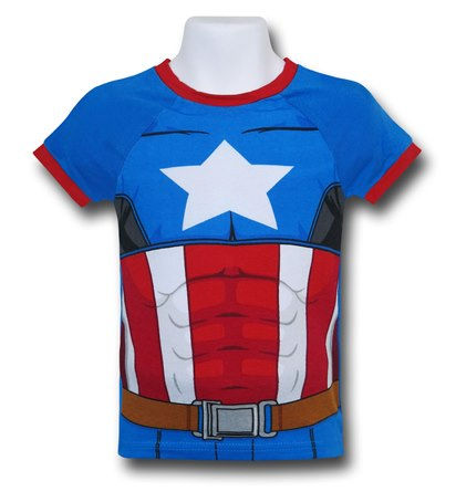 Miniatura: Captain America Costume Kids PJ Sleep Set