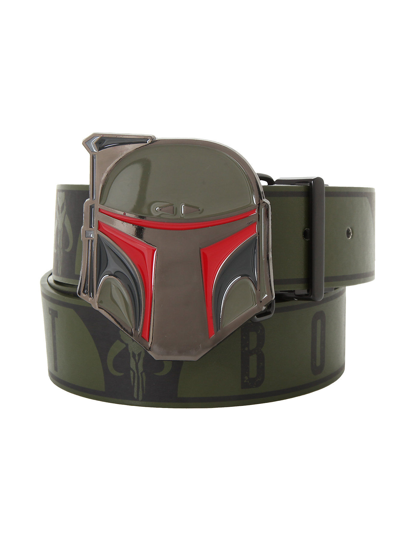 STAR WARS BOBA FETT REVERSIBLE BELT & BUCKLE