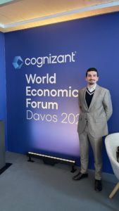 LANE consultant at the Cognizant lounge