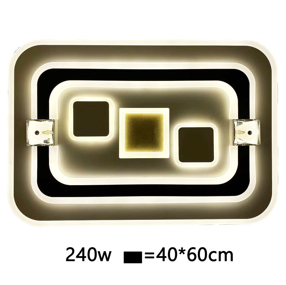 Miniatura: Lustre Plafon 240w 65x45cm C829, Muda De Cor 3000-6000k