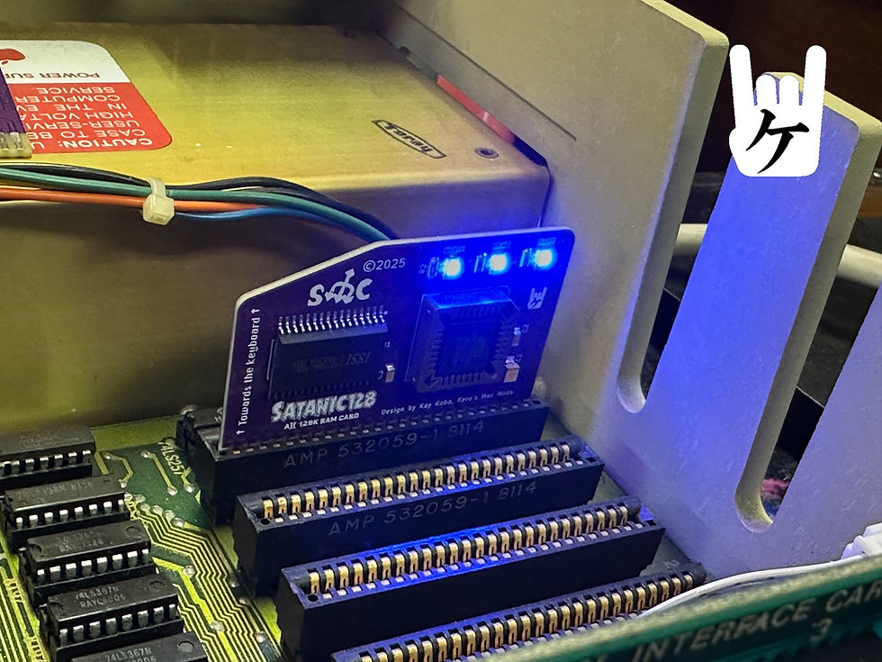 Thumbnail: SMC Satanic128, AII 128K RAM card