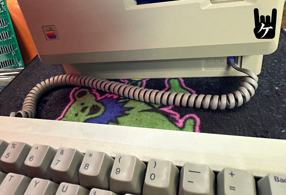 Thumbnail: Keyboard cable for Mac128K/512K/Plus