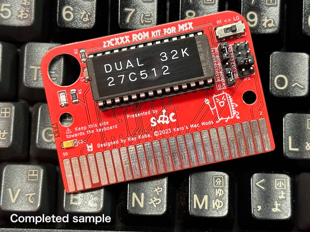 SMC 27CXXX ROM kit  for MSX