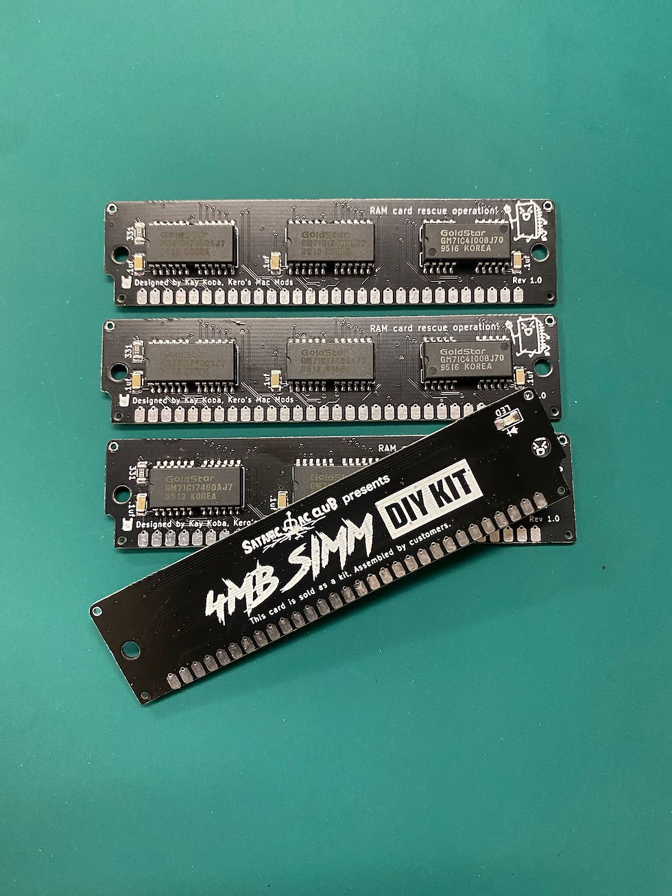 Thumbnail: SMC 4MB SIMM 30pin Memory Card DIY Kit
