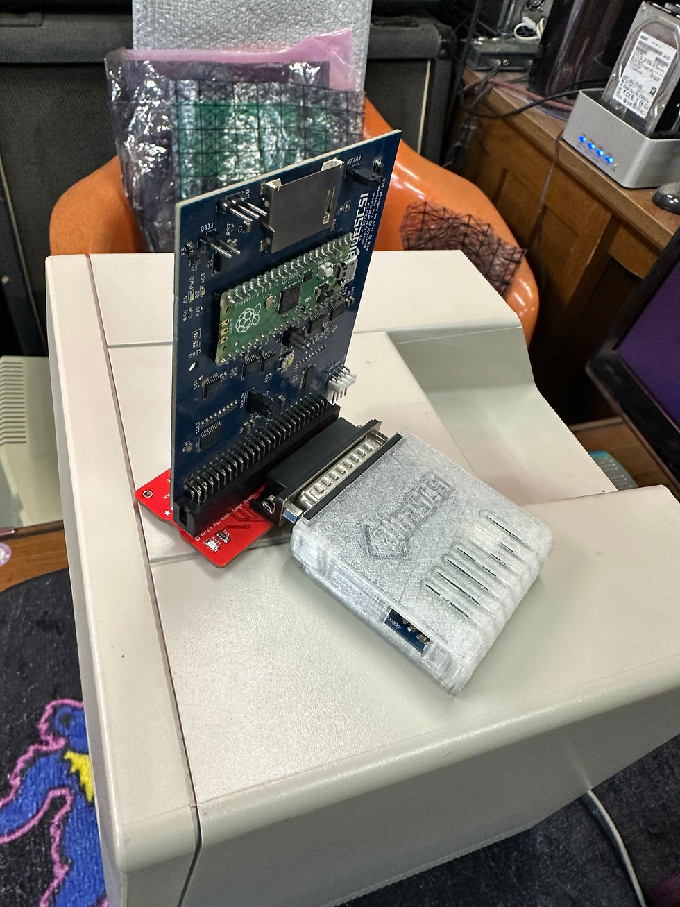 Thumbnail: SCSI RIDER2-db25 Fully Completed and Bare PCB kit