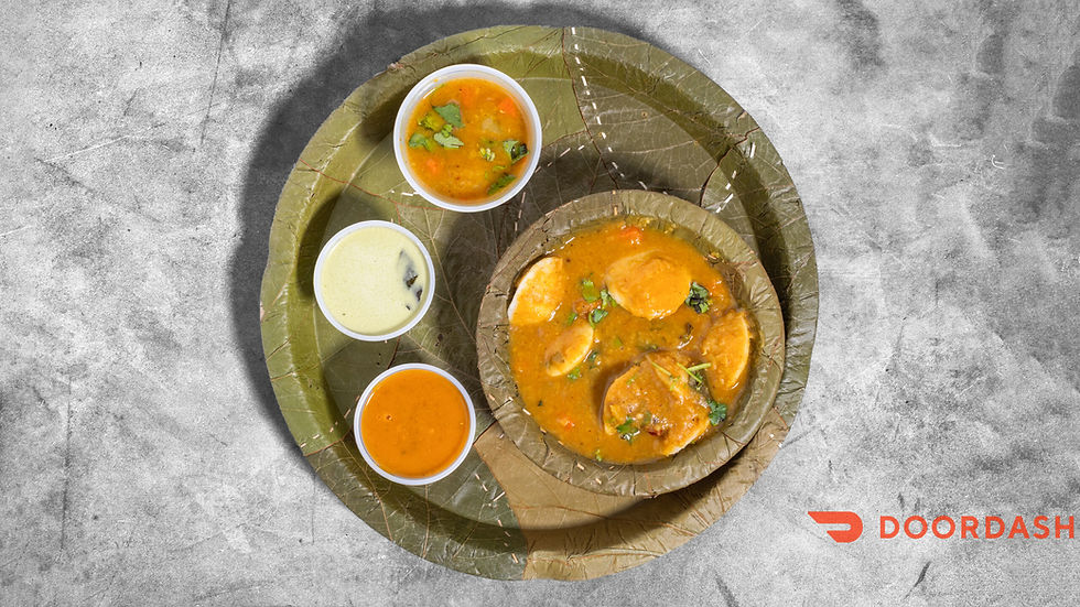 Millet Button Sambar Idiis (Sambar-Dipped) (12 pcs) image